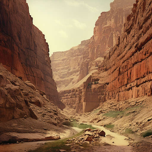 Туристический маршрут по каньону Голубой поток