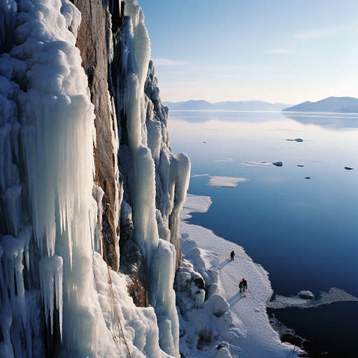 Скалолазание на Байкале