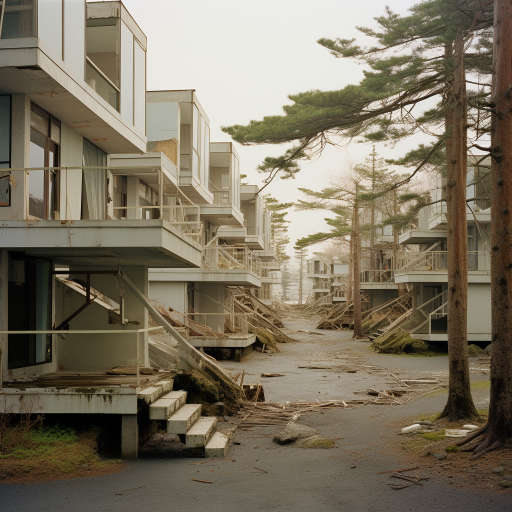 Курортный комплекс на Итурупе с видом на море