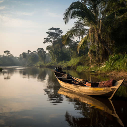 Тихий участок реки Бий, популярное место среди рыболовов